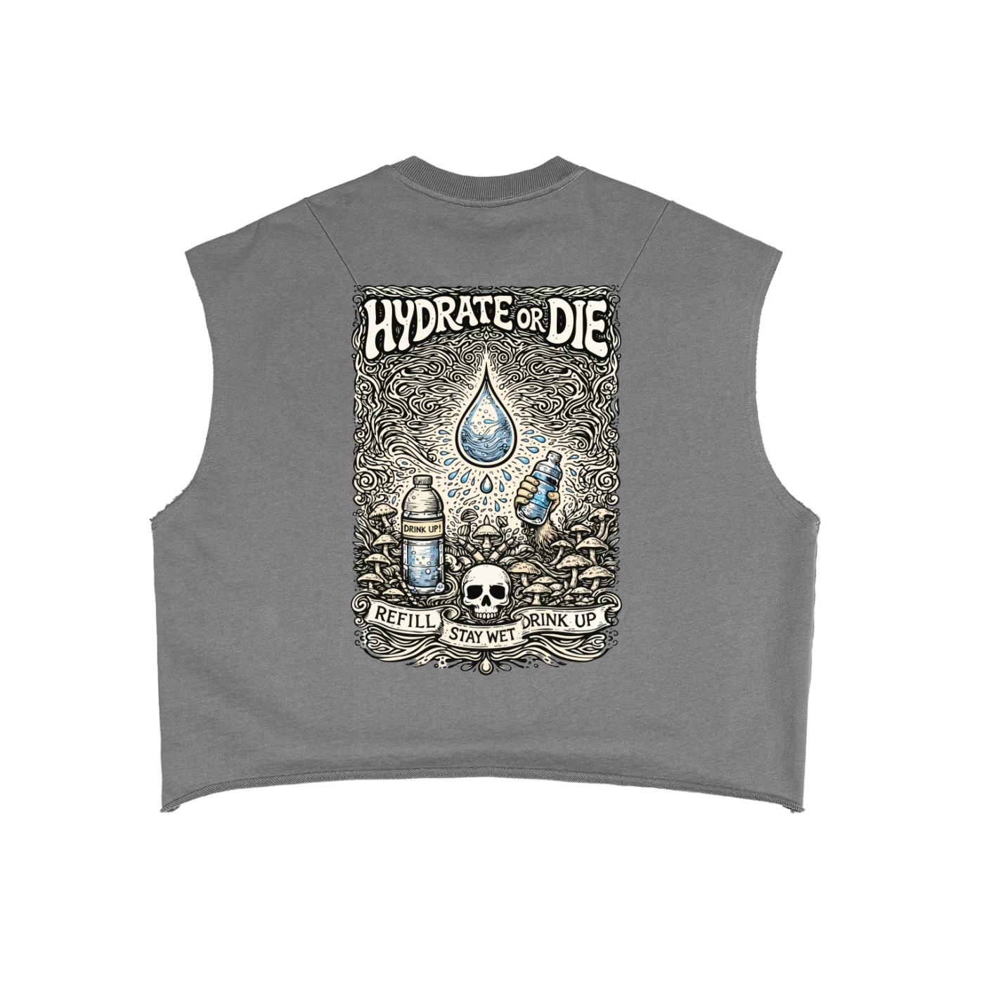 Stay Hydrated Boxy Tank Top