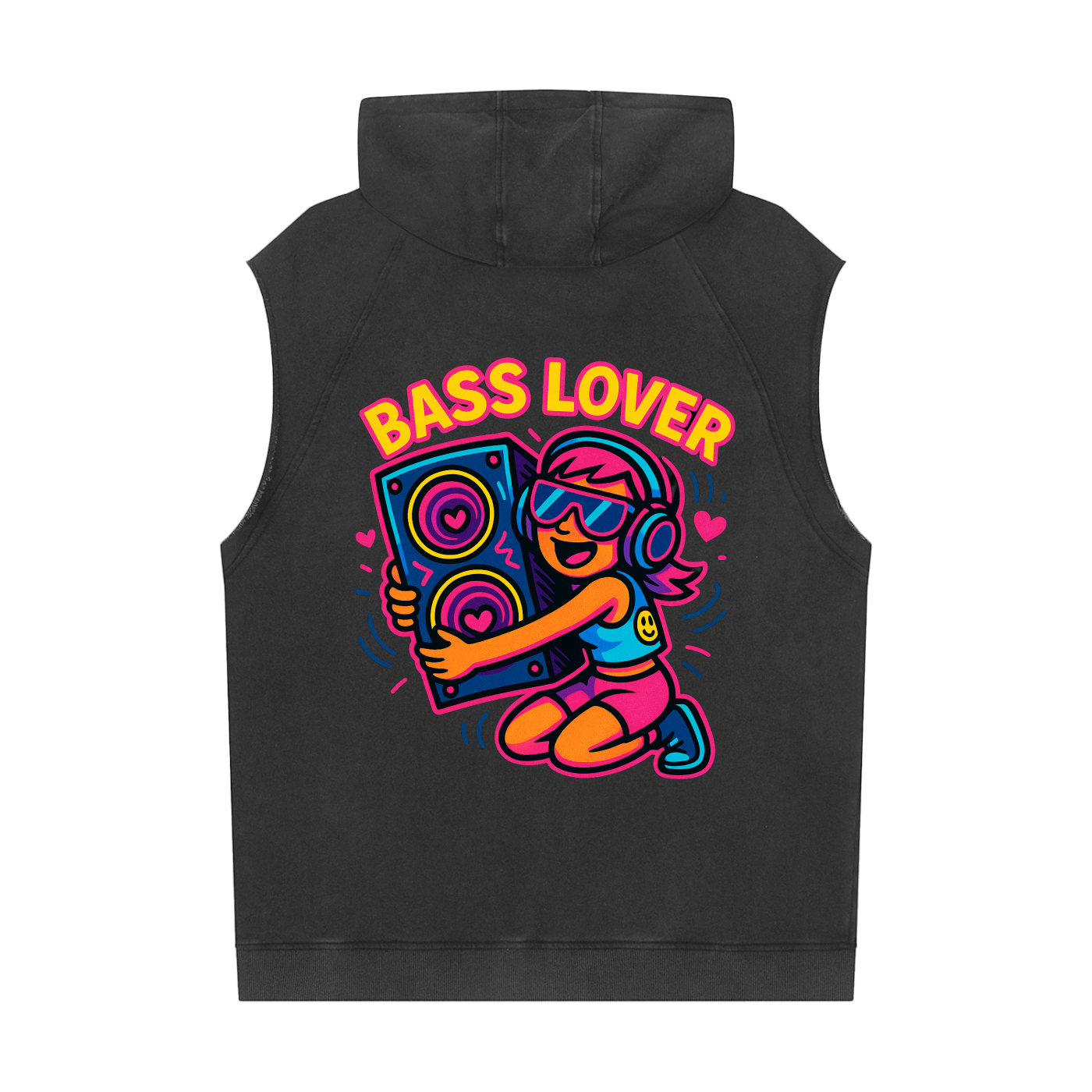 rave,festival clothes,bass lover,bass head,edm clothes,mens rave clothing,rave uniform ,mens festival clothing,Sleeveless hoodie