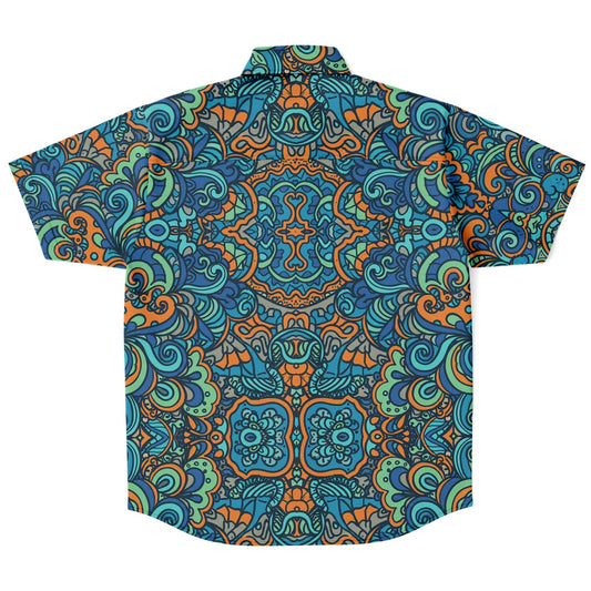Tropical Island Button Up