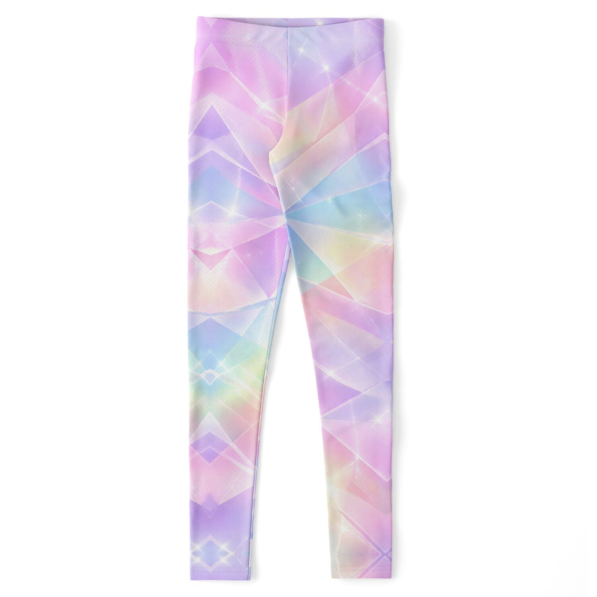 Sherbert Kaleidoscope Leggings, front, flat lay