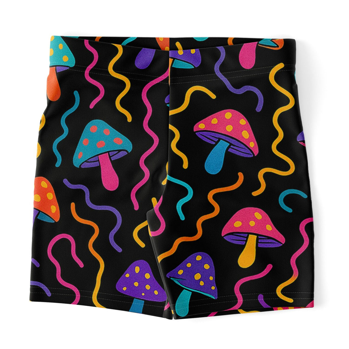 Mushroom Confetti Legging Shorts, front, flat lay