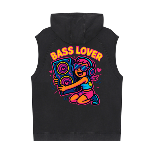 Bass Lover Sleeveless Hoodie