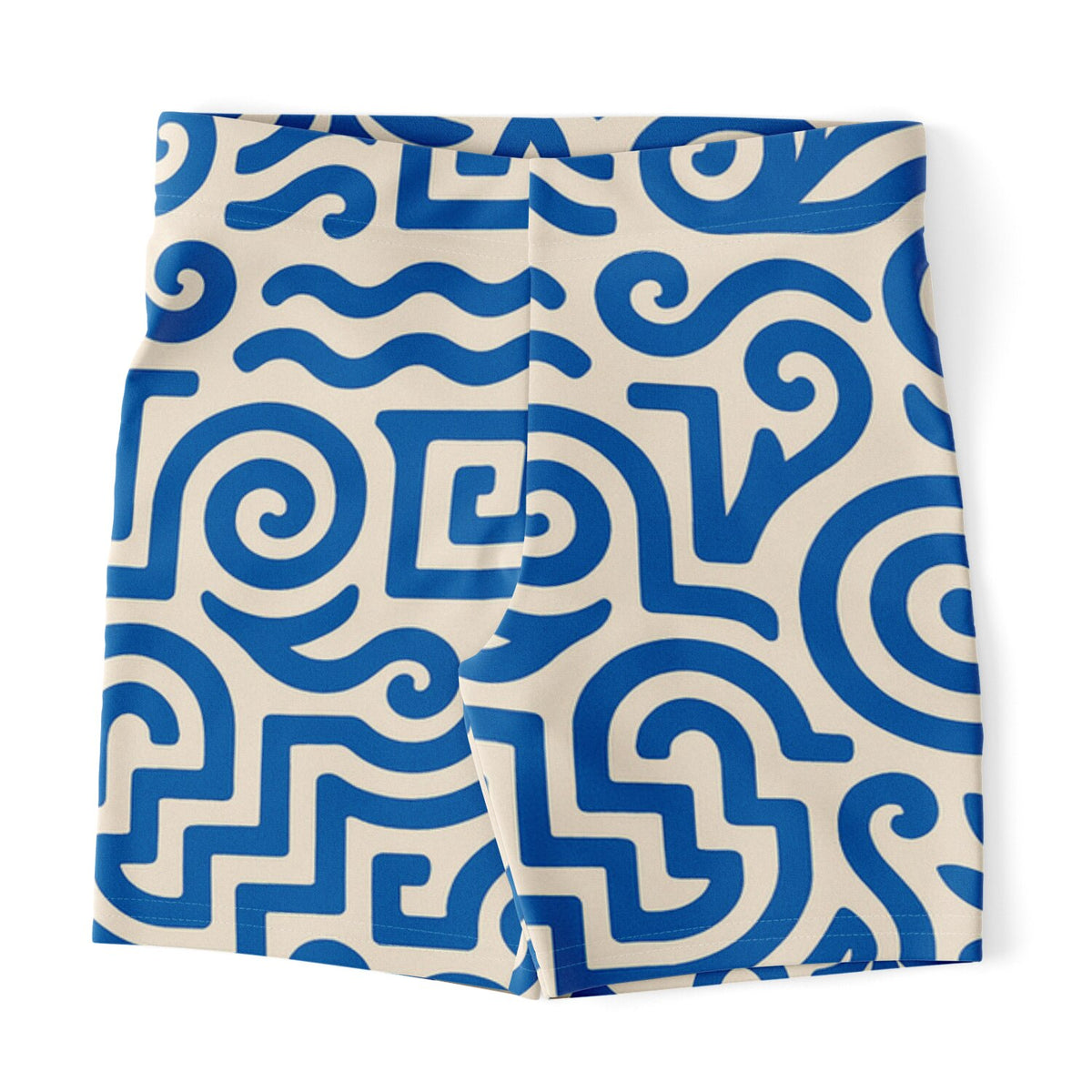 Greek Isles Legging Shorts, front, flat lay