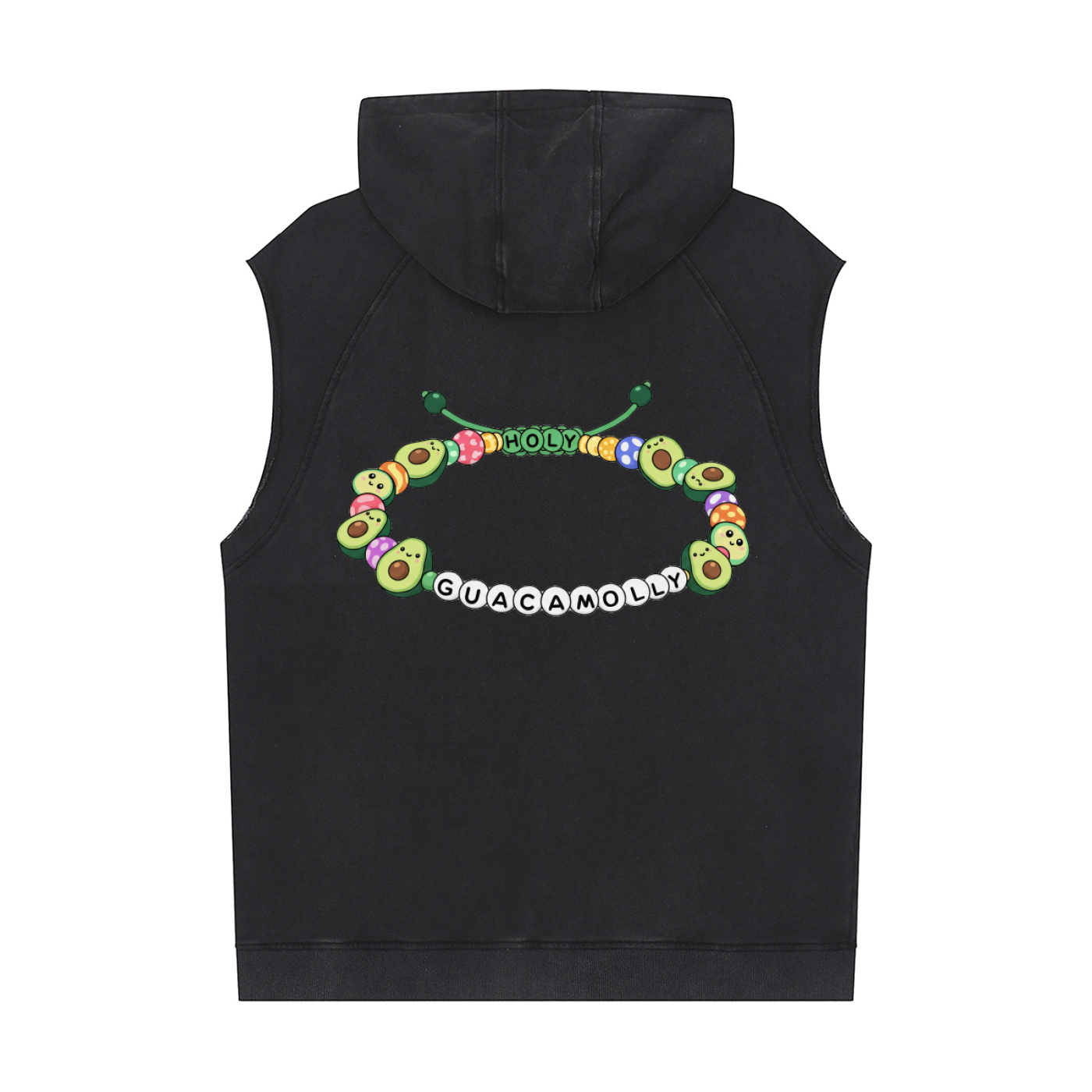 Holy Guacamolly Sleeveless Hoodie