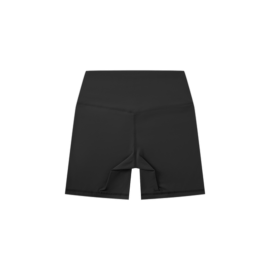 High-Waisted Breathable Biker Shorts - Rave Uniform Back View