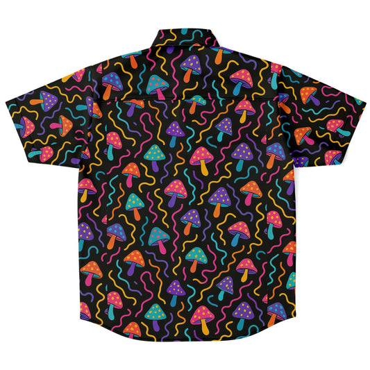 Mushroom Confetti Button Up