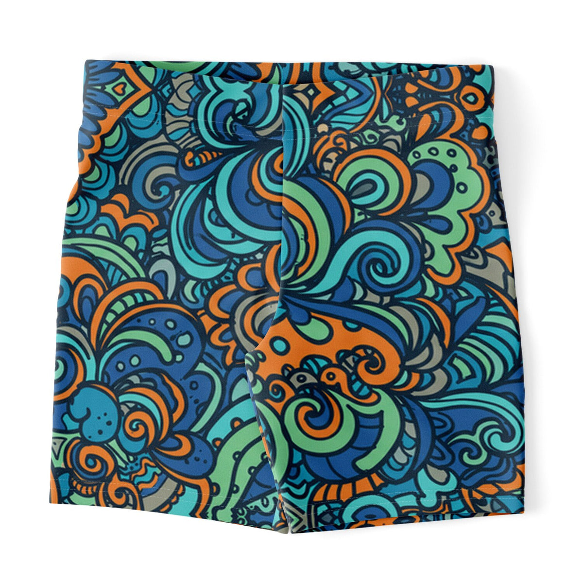 Tropical Island Legging Shorts, front, flat lay