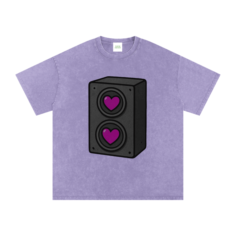 Bass Love Oversized Vintage T-Shirt