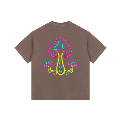 Glowing Mushroom Oversized T-Shirt