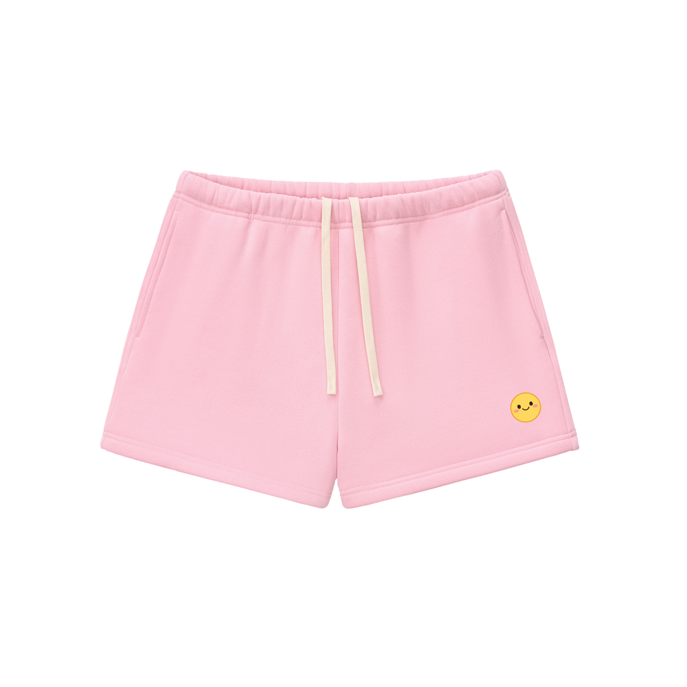 Smiley Fleece Sweatshorts