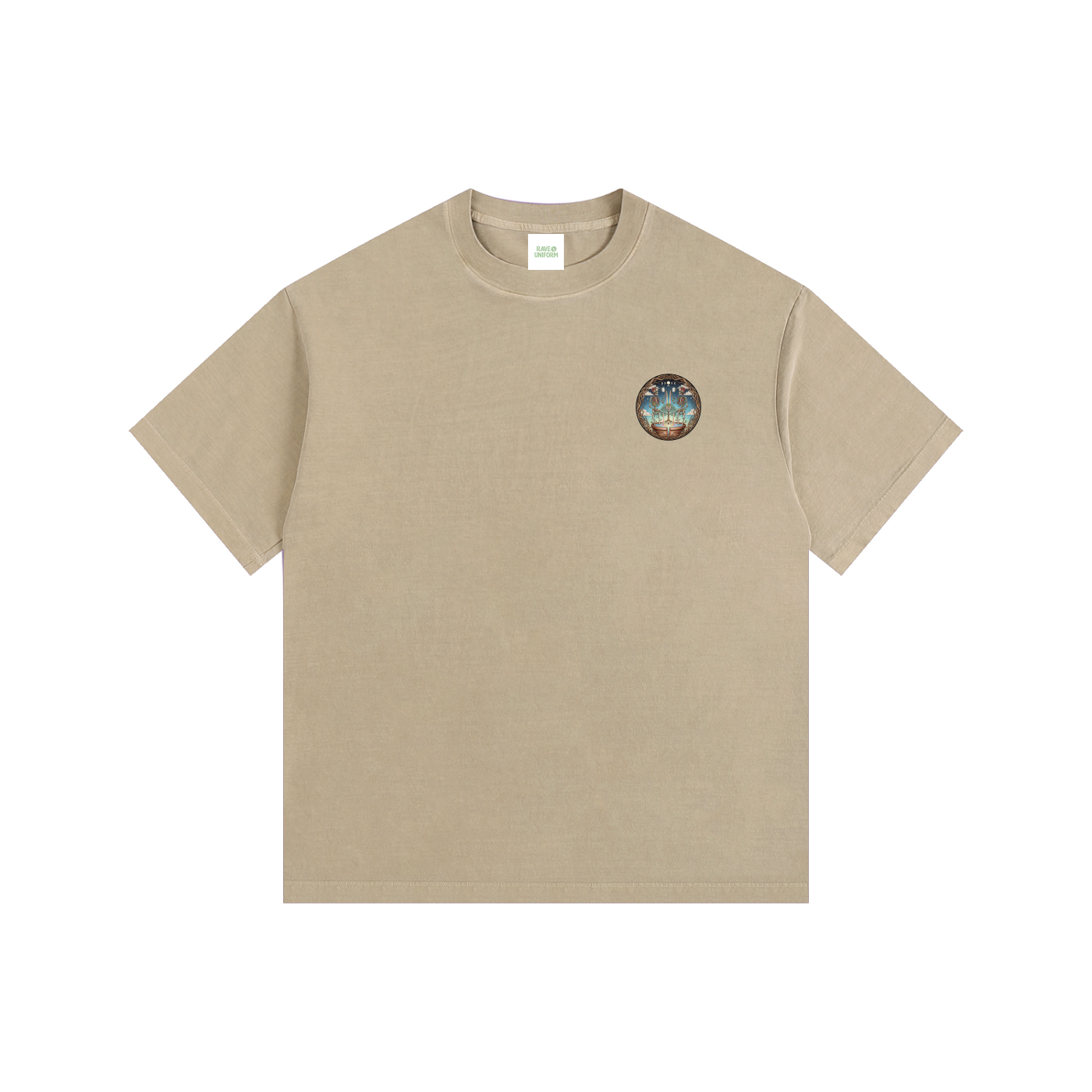Flower Friends Oversized T-Shirt - Rave Streetwear View