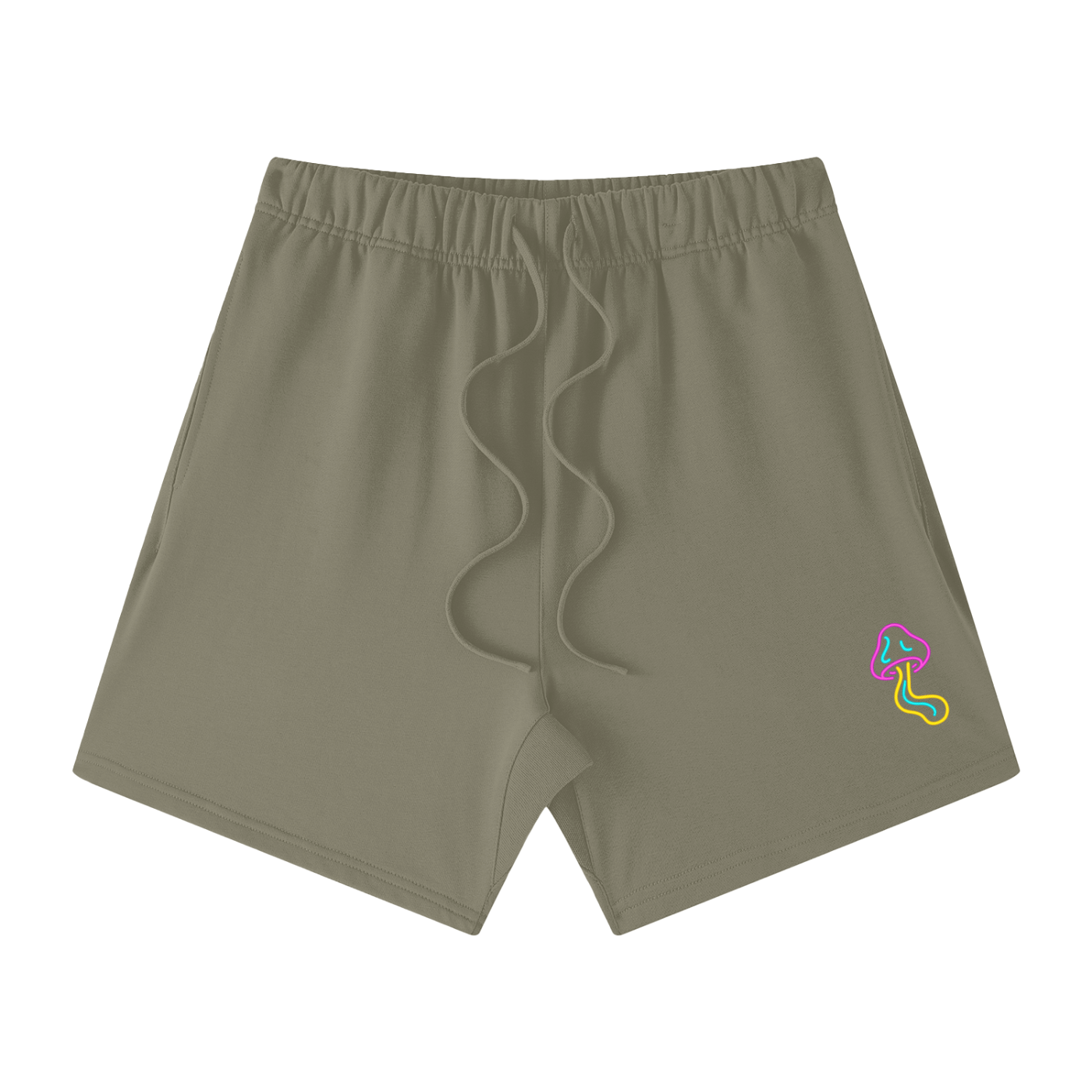 Mushroom Cotton Shorts