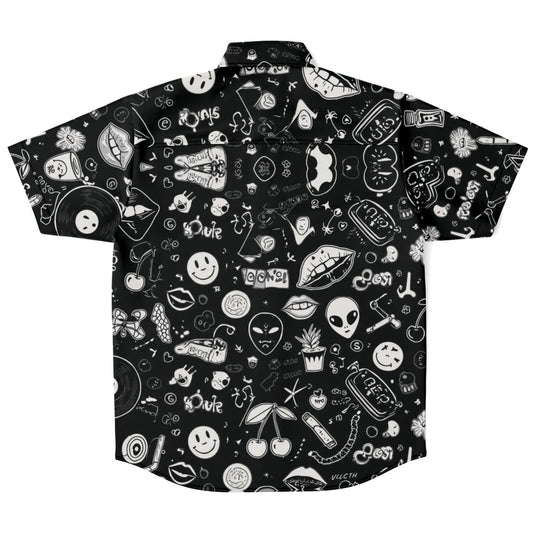 Stoner Doodles Button Up