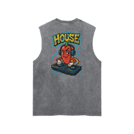Frayed Tank Top - House Pepper