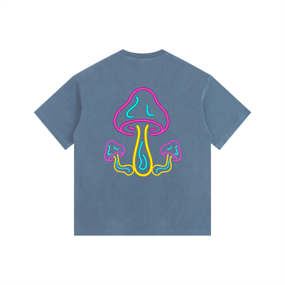 Glowing Mushroom Oversized T-Shirt