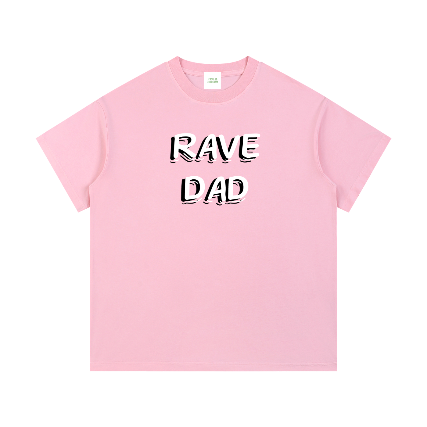 Rave Dad Cotton T-Shirt - Rave Streetwear View