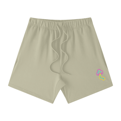 Mushroom Cotton Shorts