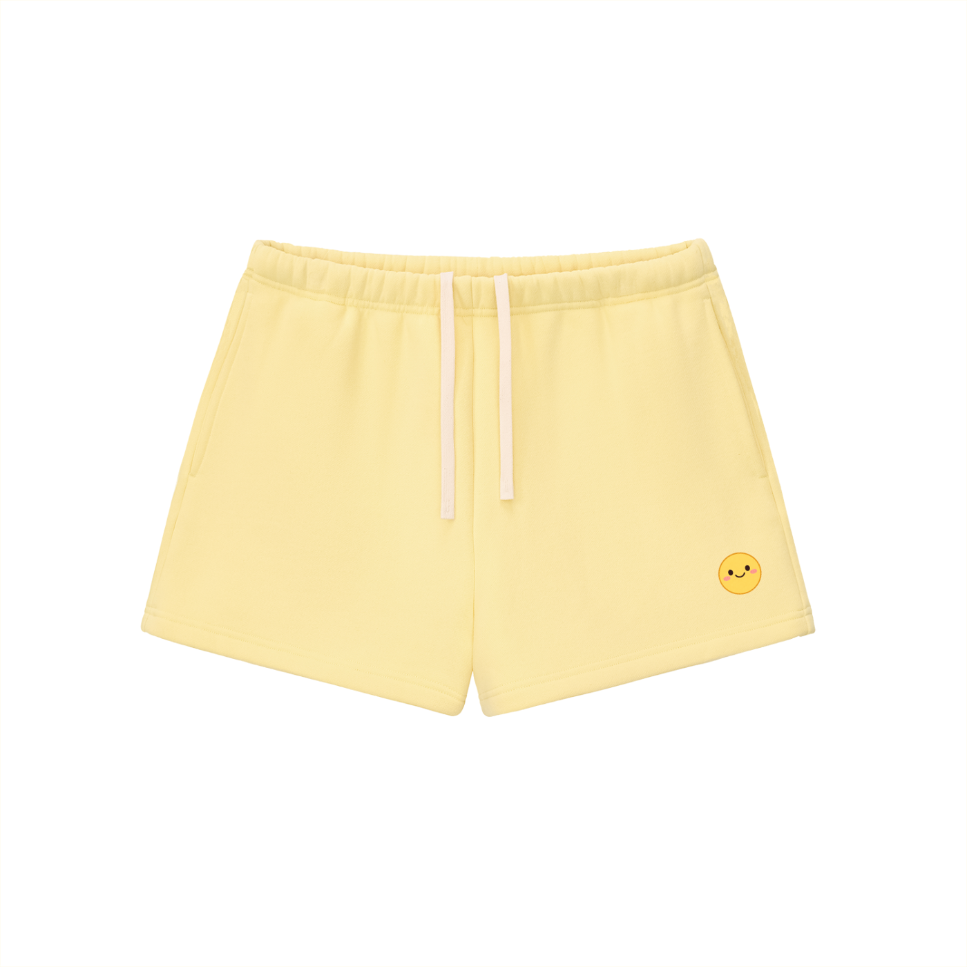 Smiley Fleece Sweatshorts