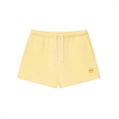 Smiley Fleece Sweatshorts