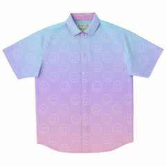 Cotton Candy Smiles Button Up