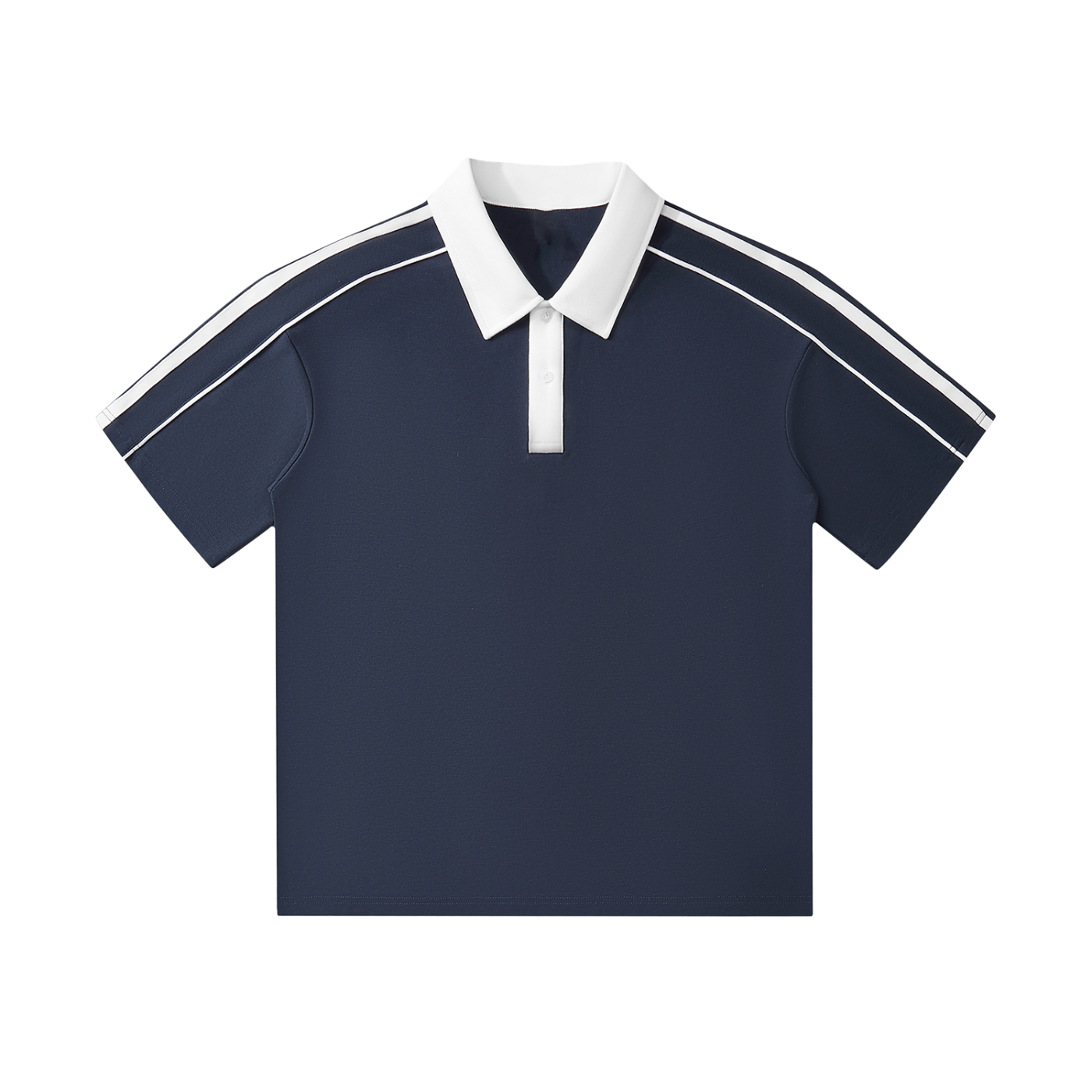 Pwemium Wounge Polo Shirt in Navy Blue by Rave Uniform