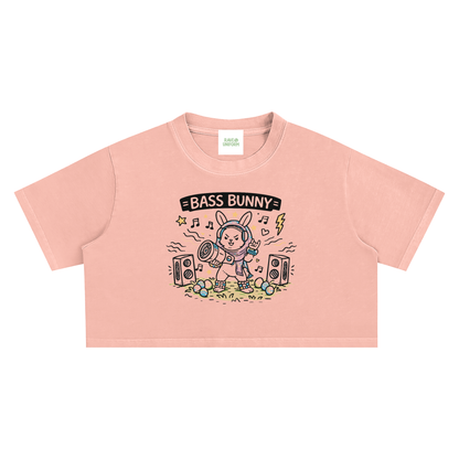Bass Bunny Crop Top