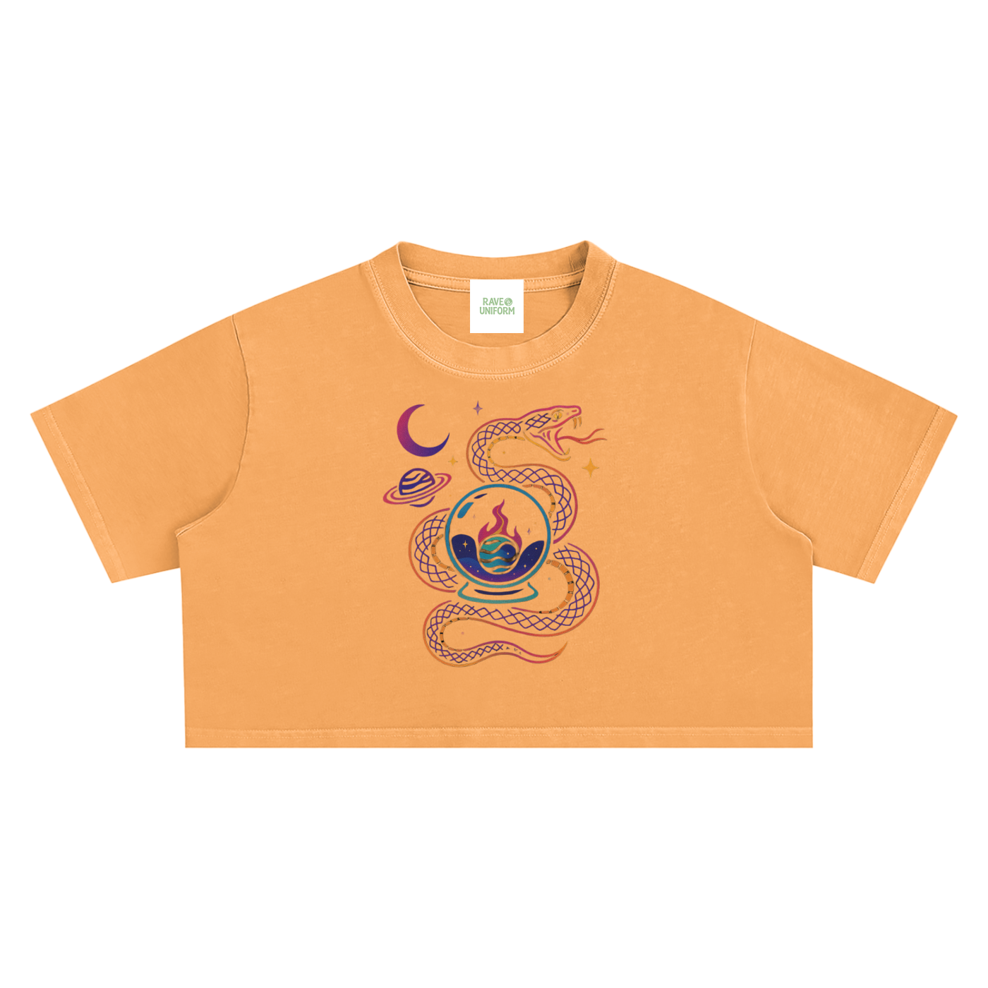 World Eater Crop Top - Rave Streetwear View
