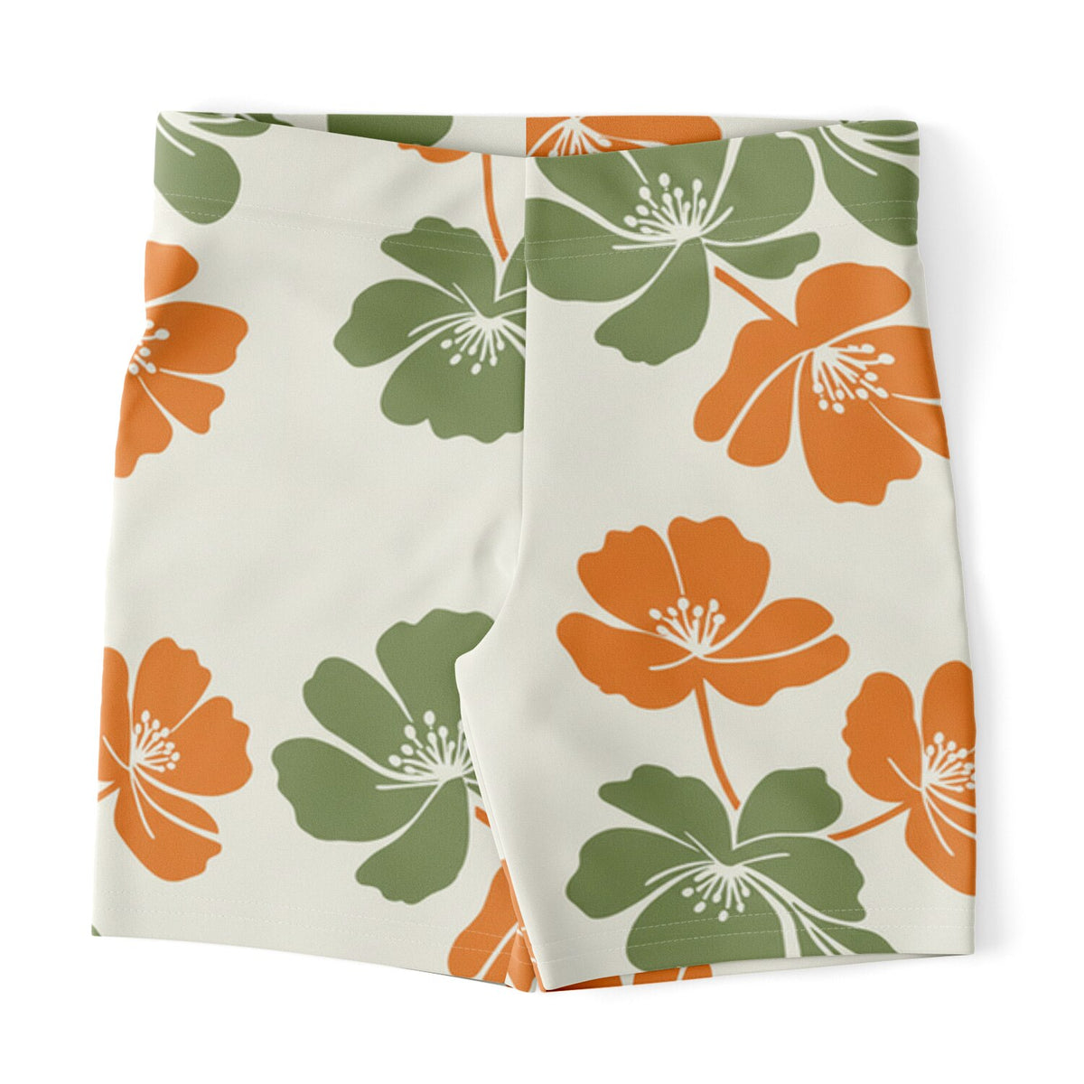 Floral Breeze Legging Shorts, front, flat lay