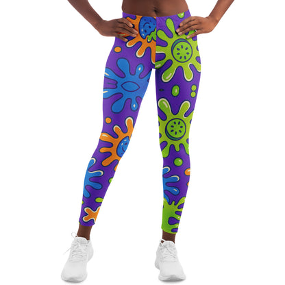 Capri Sun Leggings, front, on model