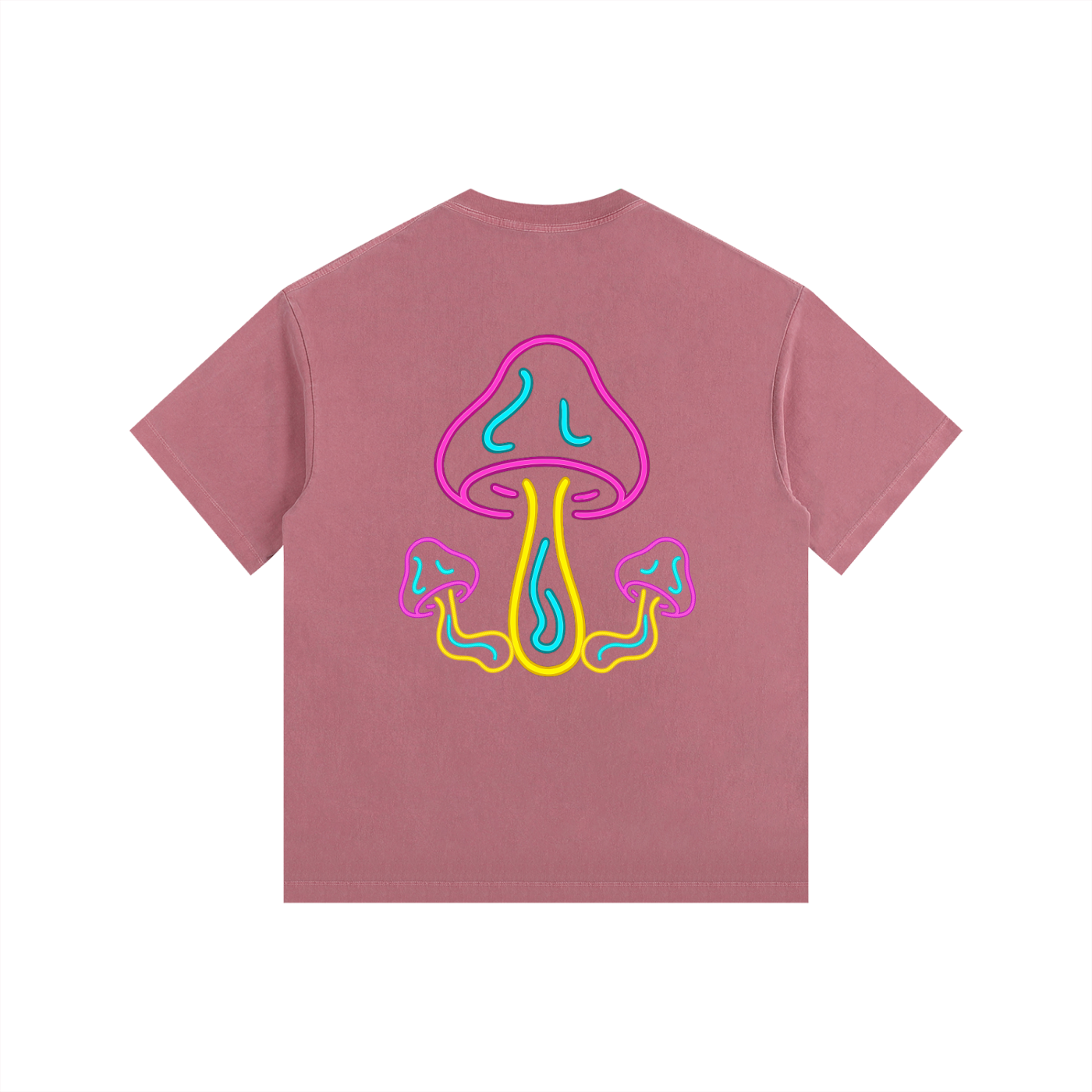Glowing Mushroom Oversized T-Shirt