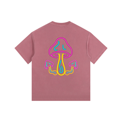Glowing Mushroom Oversized T-Shirt