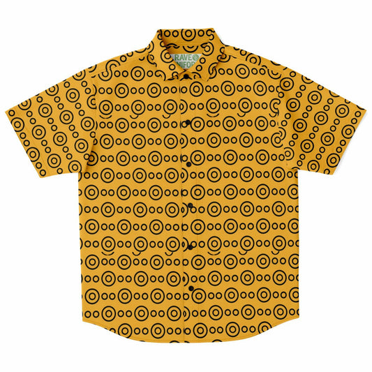 Yellow Eyes Button Up