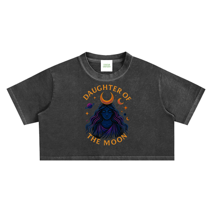 Daughter of The Moon Crop Top
