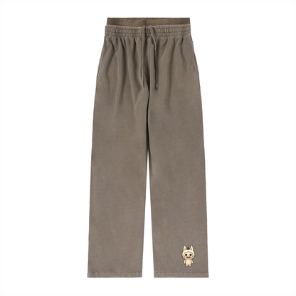 Labubu Waist Pants in Coffee by Rave Uniform