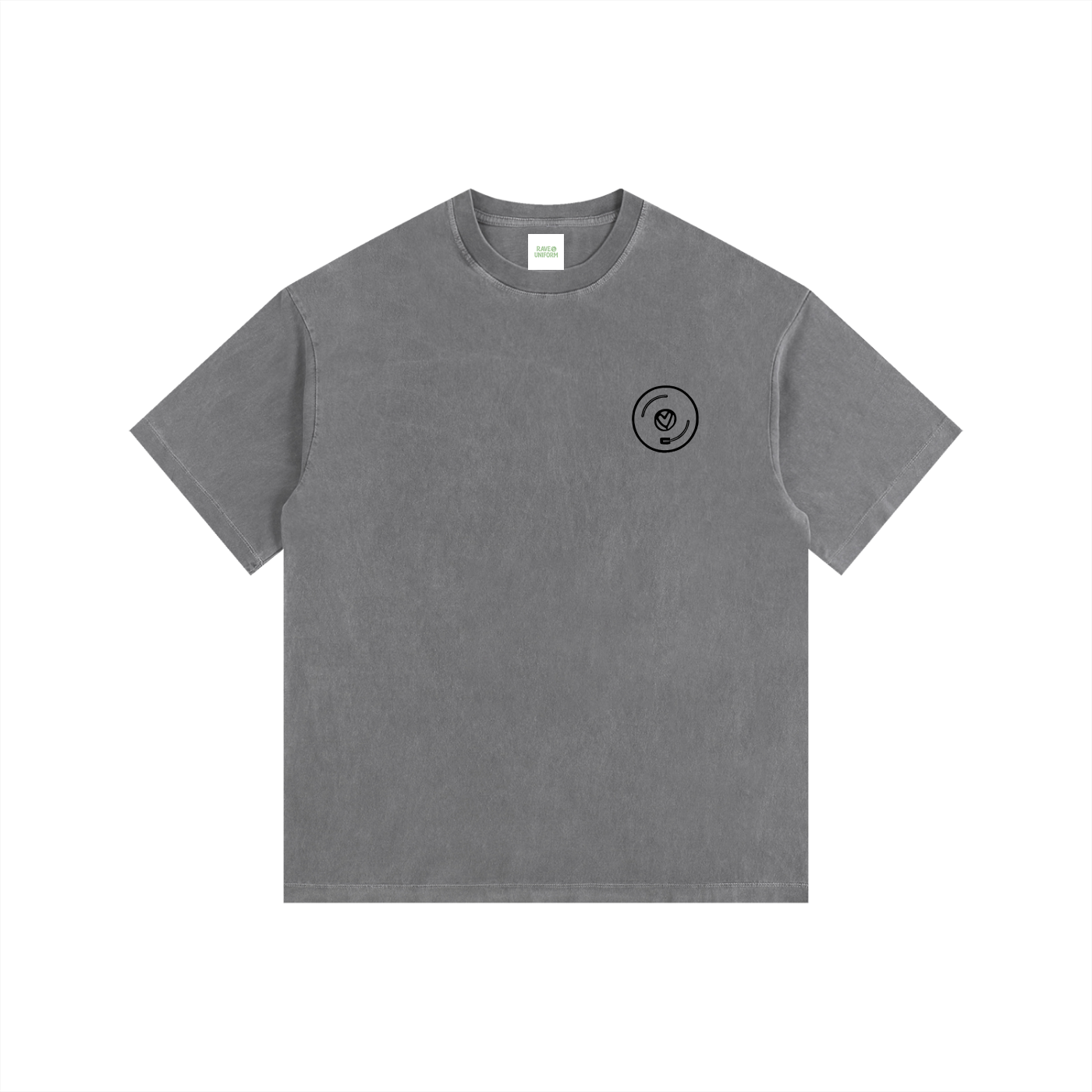 House Hunny Oversized T-Shirt in Gray by Rave Uniform