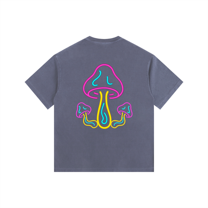 Glowing Mushroom Oversized T-Shirt