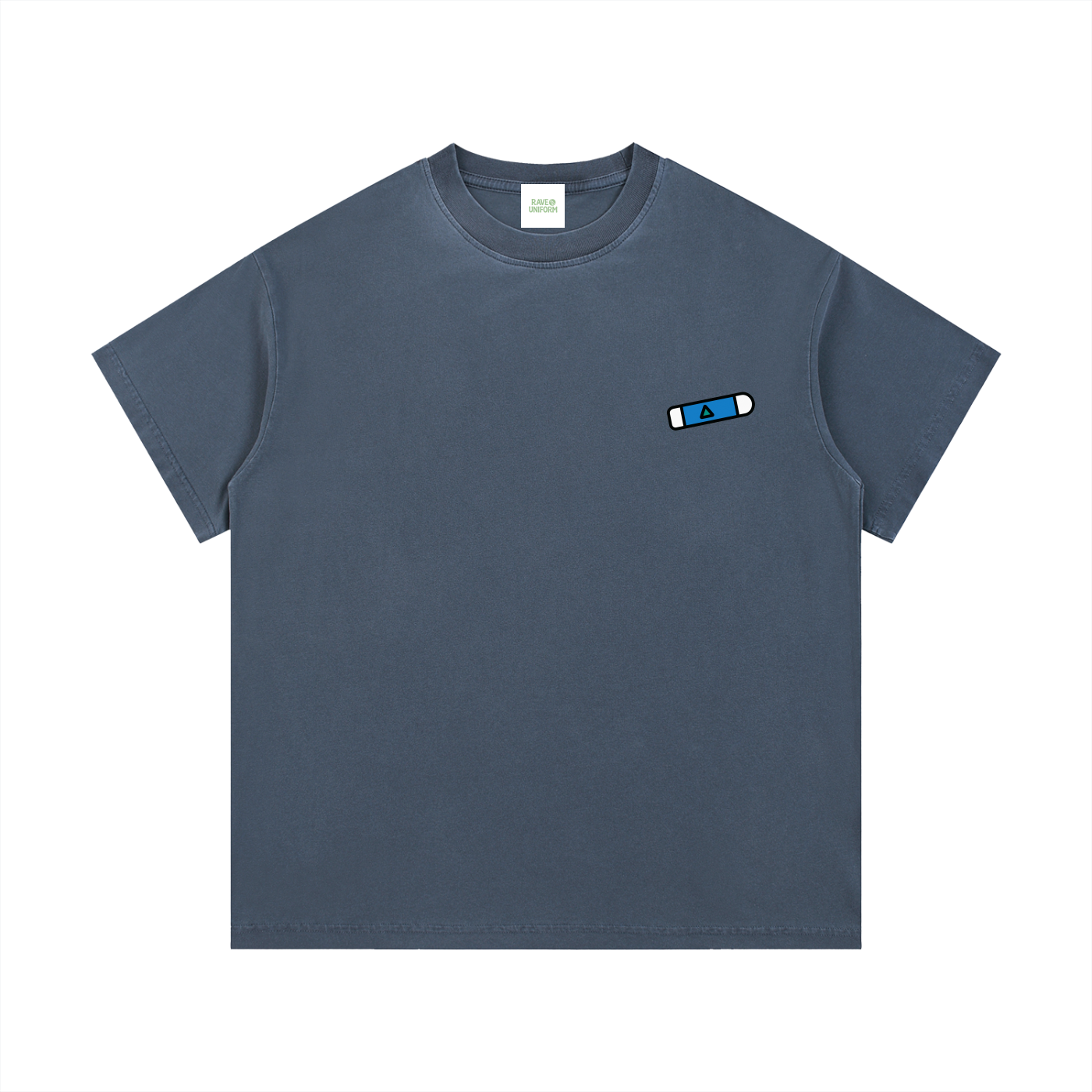 Deep Breath T-Shirt - Rave Uniform Detail View
