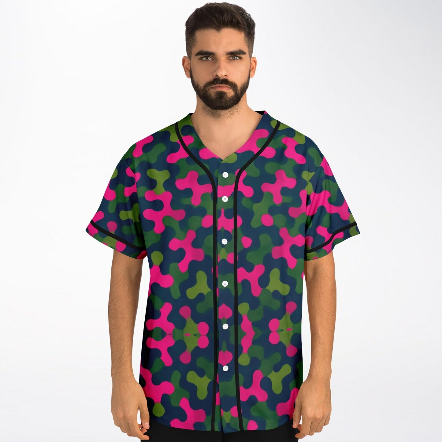 Rave Camo Baseball Jersey
