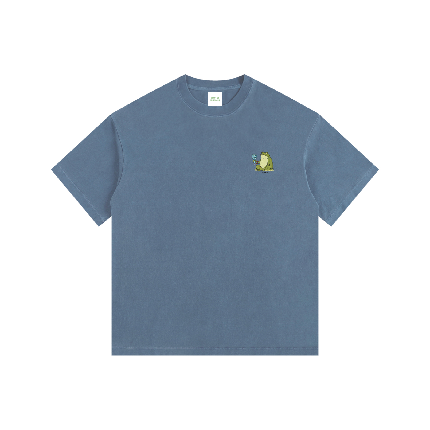 Its Hot Frog Oversized T-Shirt - Rave Streetwear View