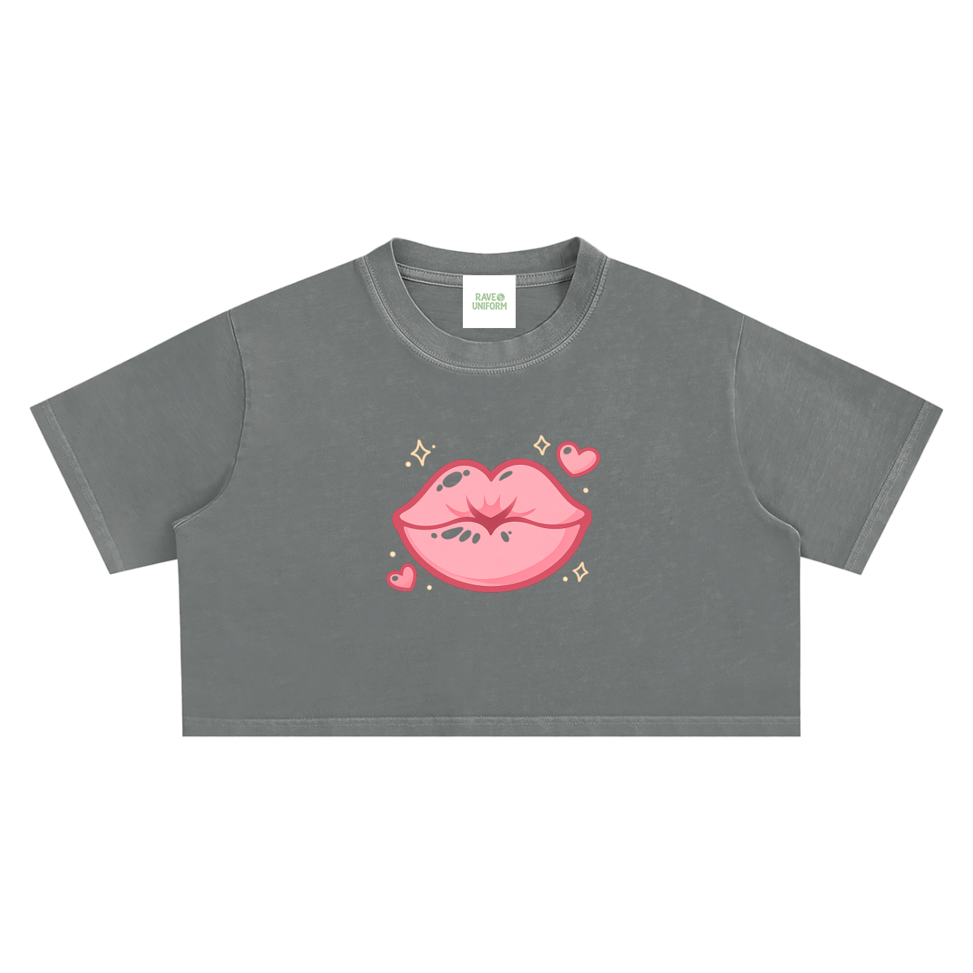 Smoochie Crop Top - Rave Streetwear View