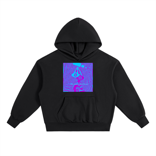 Eye Spy Hoodie in Black by Rave Uniform