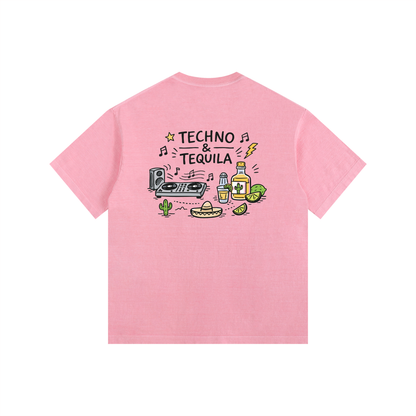 Techno & Tequila Oversized T-Shirt