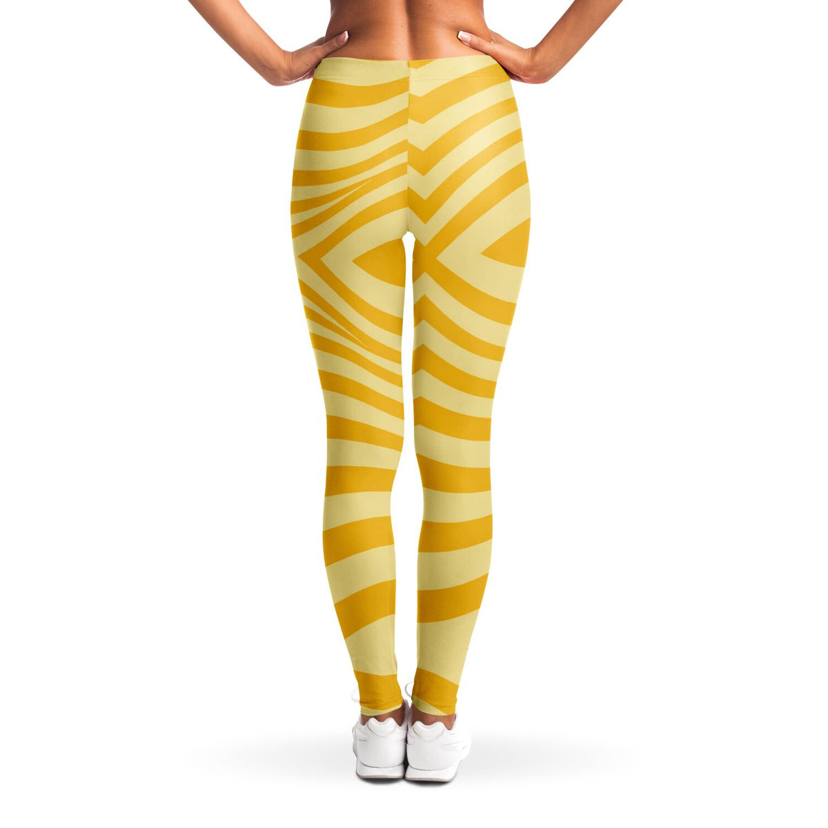 Banana Split Leggings, back, on model