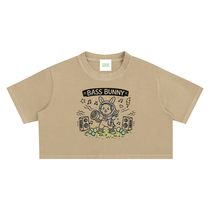 Bass Bunny Crop Top