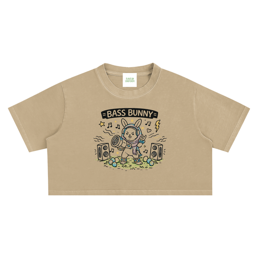 Bass Bunny Crop Top