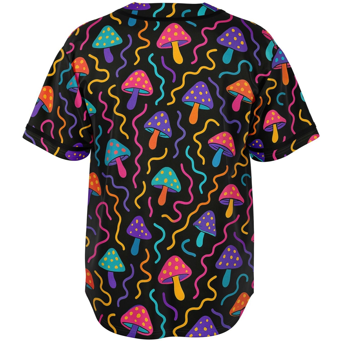 Mushroom Confetti Baseball Jersey