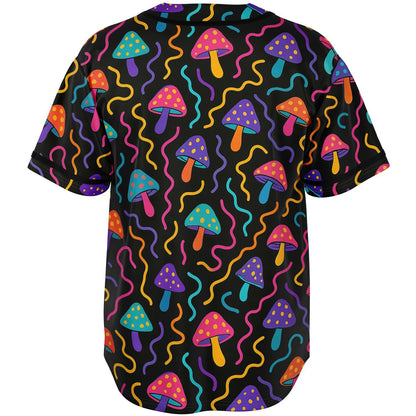 Mushroom Confetti Baseball Jersey