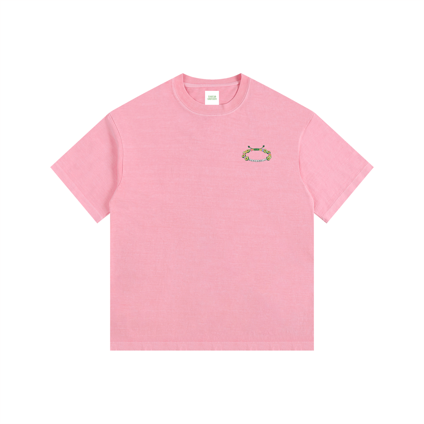 Holy Guacamolly Oversized T-Shirt - Rave Uniform Detail View