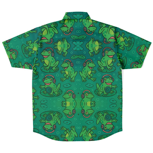 Bass Frog Button Up