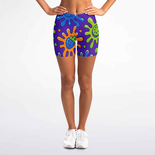 Capri Sun Legging Shorts, front, on model